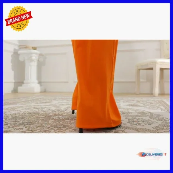 Plus Size Business Suit Set Blazer Pants Stretch Fabric Office Wear - Picture 7 of 7